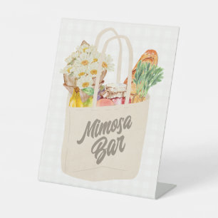 Signe De Table Elle n'est pas au marché Fête des mariées Mimosa B