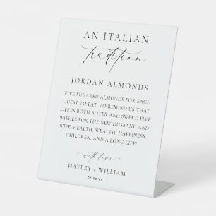 Signe De Table Ellesmere Une Tradition Italienne Des Amandes Suga