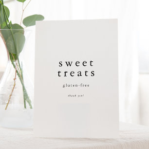 Signe De Table EMELIA Minimaliste Unique Simple Sweet Traitements