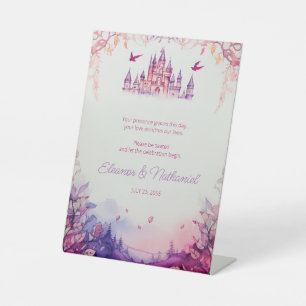 Signe De Table Enchanter Lavender Renaissance Castle Mariage