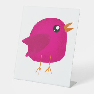 Signe De Table Enfants mignonette birdy