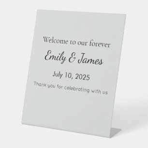 Signe De Table Enseigne de bienvenue personnalisée pour Baby Show