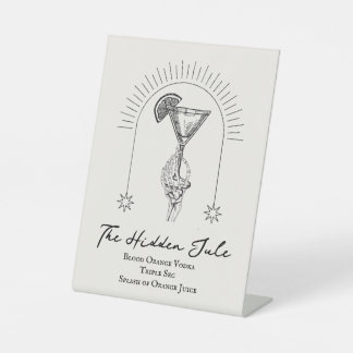 Signe De Table Enseigne de boisson Tarot