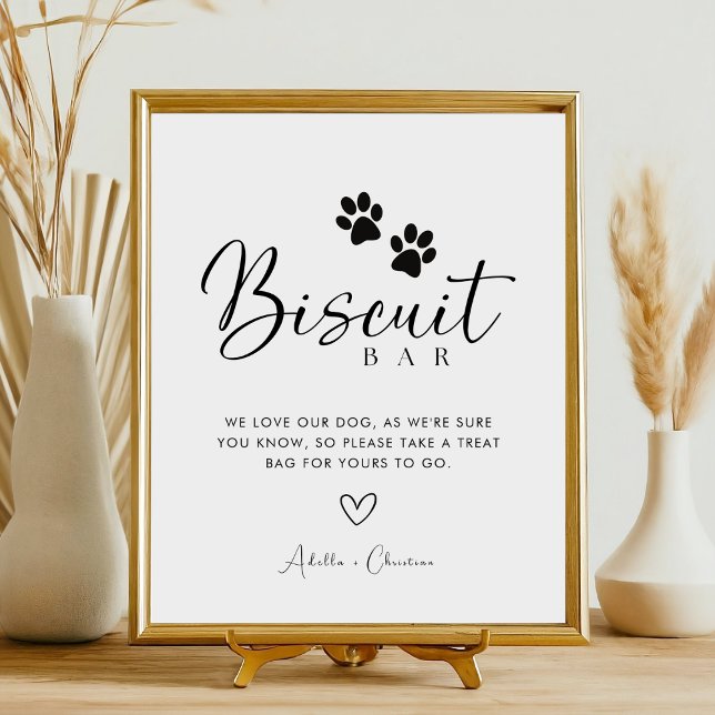 Signe De Table Enseigne de mariage Bar de biscuits friandises pou (Créateur téléchargé)
