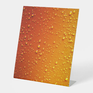 Signe De Table Enseigne sur Pied en Plastique 25x30 cm