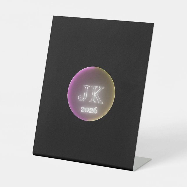 Signe De Table Enseigne sur socle JK 2026 (Recto)