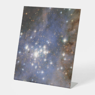 Signe De Table Étoiles de diamant en Carina Nebula Hubble Space