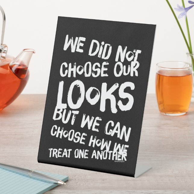 Signe De Table Être gentil (In SItu)