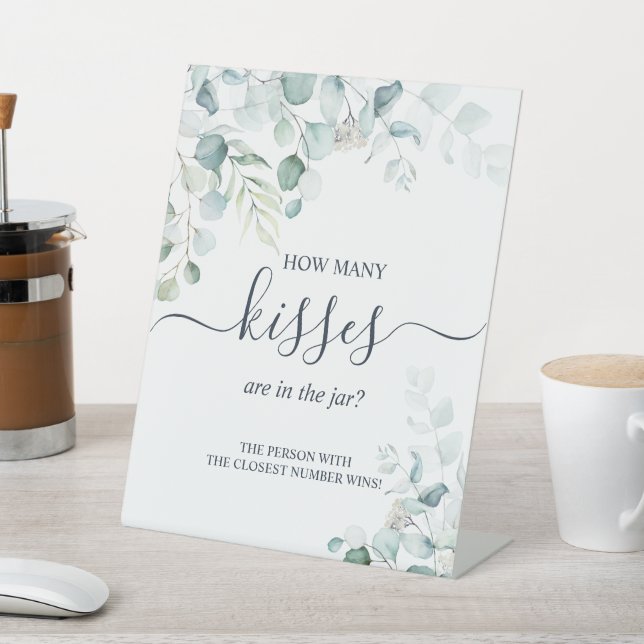 Signe De Table Eucalyptus Feuilles Combien Y A-T-Il De Baisers Da (In SItu)