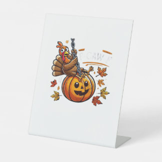 Signe De Table F-Caw-F Funny For Men Women Thanksgiving-Christmas