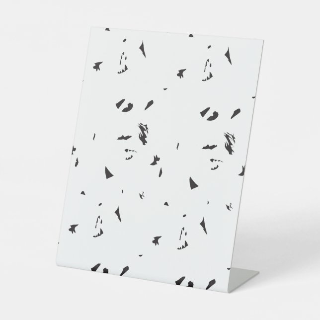 Signe De Table Faites glisser et déposez l'image personnalisée ic (Recto)