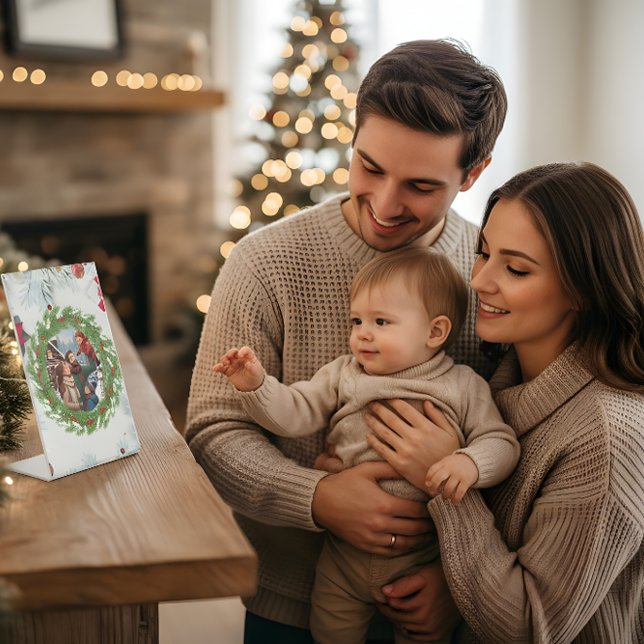 Signe De Table Family Photo Decorative Stand – Holiday Home Décor (Créateur téléchargé)