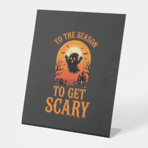 Signe De Table Fantôme d'Halloween pour la saison pour faire peur