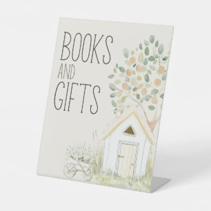 Signe De Table Farm Animaux Meadow Friend Baby shower Livres Cade