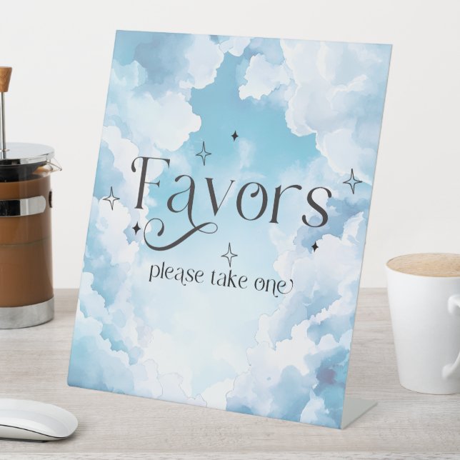 Signe De Table Favors Baby Shower Cadeaux de Ciel (In SItu)