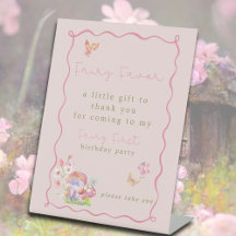 Fée Whimsical Premier anniversaire Fête Favoriser