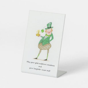 Signe De Table Félicitations irlandaises