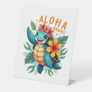 Signe De Table Femme Hawaiienne-Chemise Aloha Hawaii