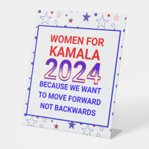 Signe De Table Femmes pour l'élection de Kamala Harris 2024