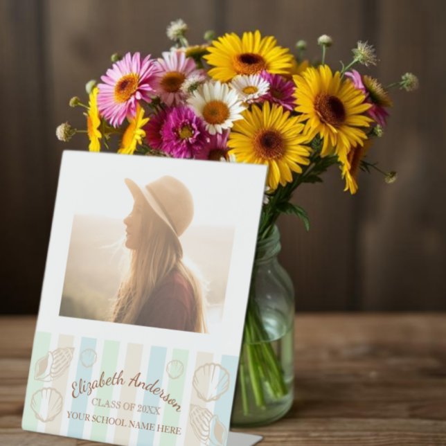 Signe De Table Fête de plage du club des diplômés (Créateur téléchargé)