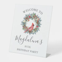 Fête du 85e anniversaire Bienvenue Cardinal Rouge