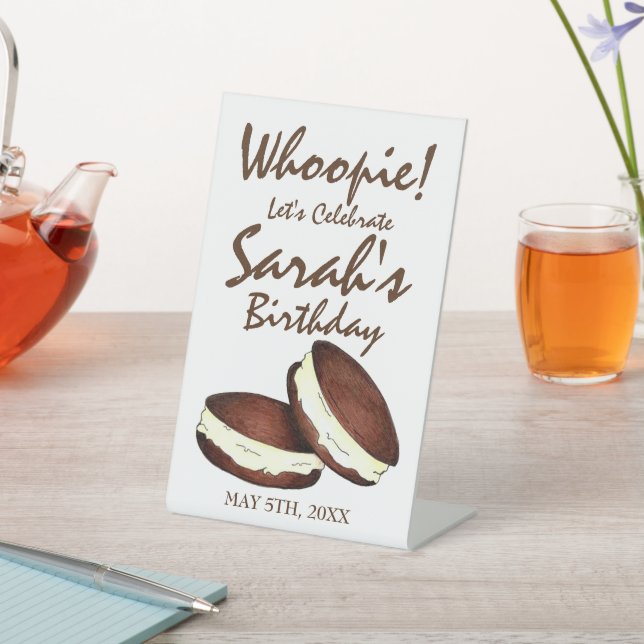 Signe De Table Fêtons ! Whoopie Pies fête d'anniversaire (In SItu)