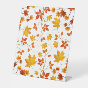 Signe De Table Feuilles