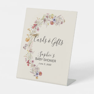 Signe De Table Fleur sauvage Boho Garden Baby In Bloom Cartes & C