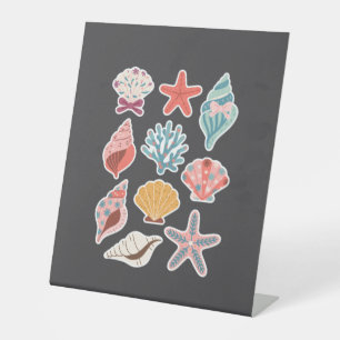 Signe De Table Fleur sauvage Coquillage Clam Vibes estivales Flor