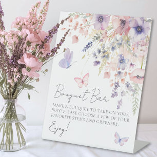Signe De Table Fleur Sauvage Créer Un Bouquet Bar À Fleurs