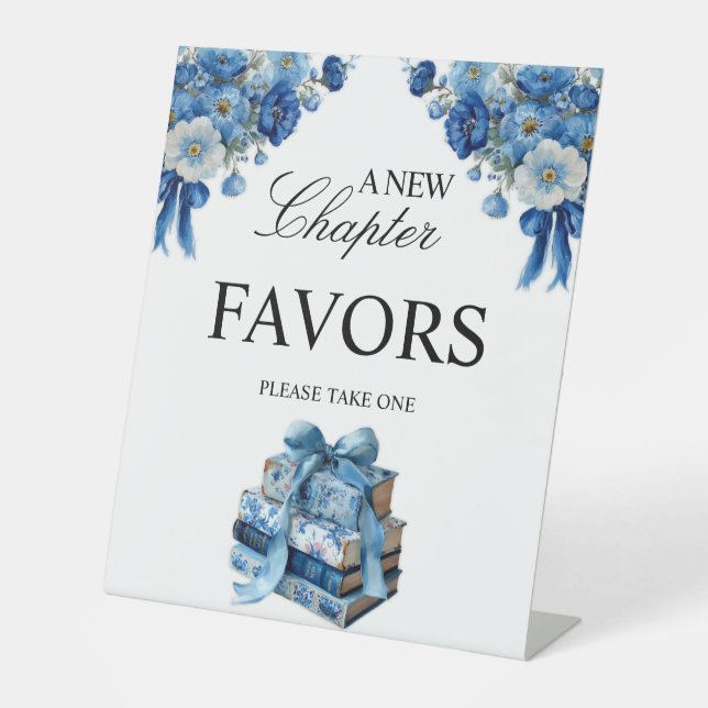 Signe De Table Floral Un nouveau chapitre Fête des mariées pannea (Recto)