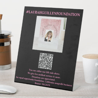 Signe De Table Fondation Laurah Guillen & Médicale