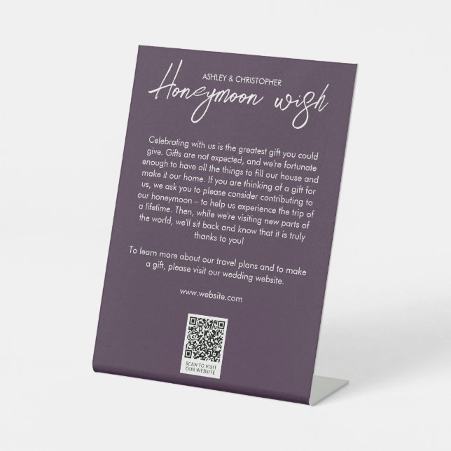 Signe De Table Fonds floral botanique minimal pour lune de miel v (Recto)