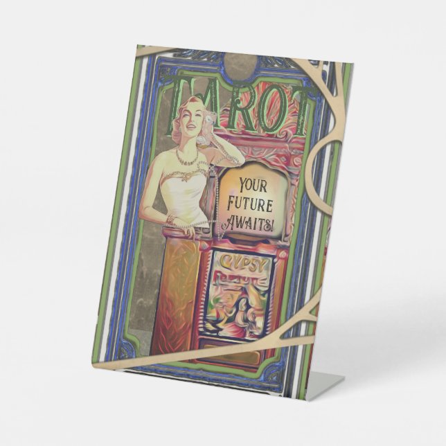 Signe De Table Fortune Teller Tarot (Recto)