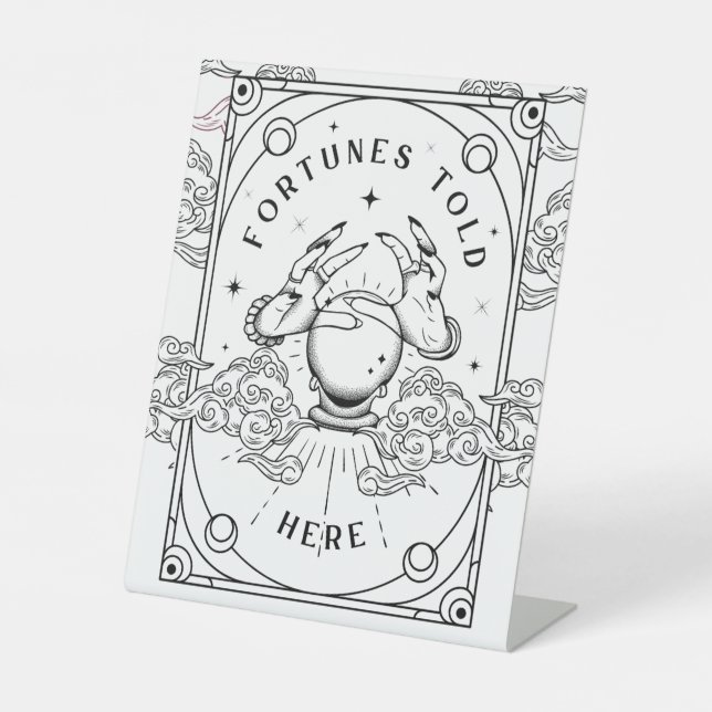 Signe De Table Fortunes Told Here 