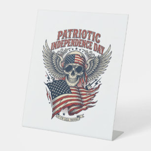 Signe De Table Foulard Patriotique Rocker Old Glory Musique Rock 