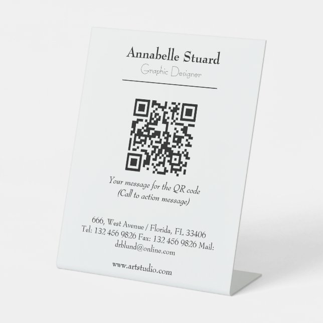 Signe De Table Fournitures de bureau de bureau modèles accessoire (Recto)