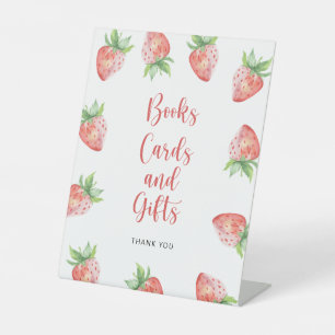 Signe De Table Fraises - livres cartes et cadeaux
