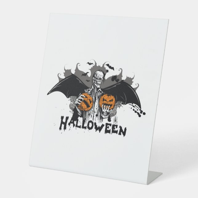 Signe De Table Frankenstein Halloween (Recto)
