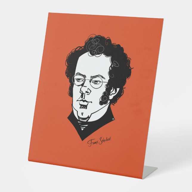 Signe De Table Franz Schubert (Recto)