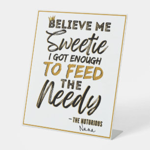 Signe De Table Funny Old School Hip hop des années 90 Anniversair