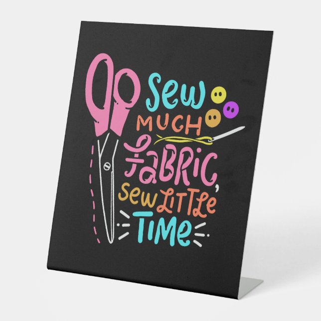 Signe De Table Funny Sewing (Recto)