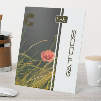 SIGNE DE TABLE GATTOOS