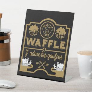 Signe De Table Gaufres Françaises