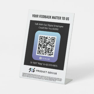 Signe De Table Genius produit - Signal Pedestal