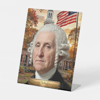 Signe De Table George Washington : 1er président des États-Unis