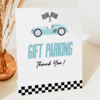 Gift Parking Blue Race Voiture Table