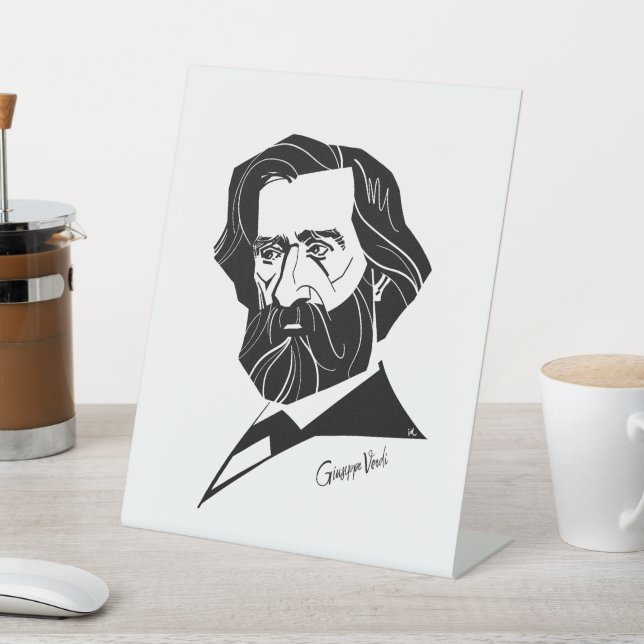 Signe De Table Giuseppe Verdi (In SItu)