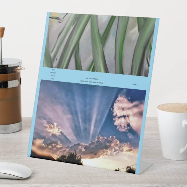 Signe De Table God's Kitchen Is Always Open! (In SItu)