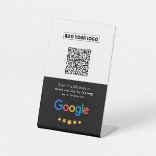 Signe De Table Google Avis Business Review Link QR Code